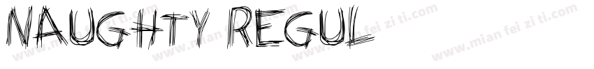 Naughty Regul字体转换